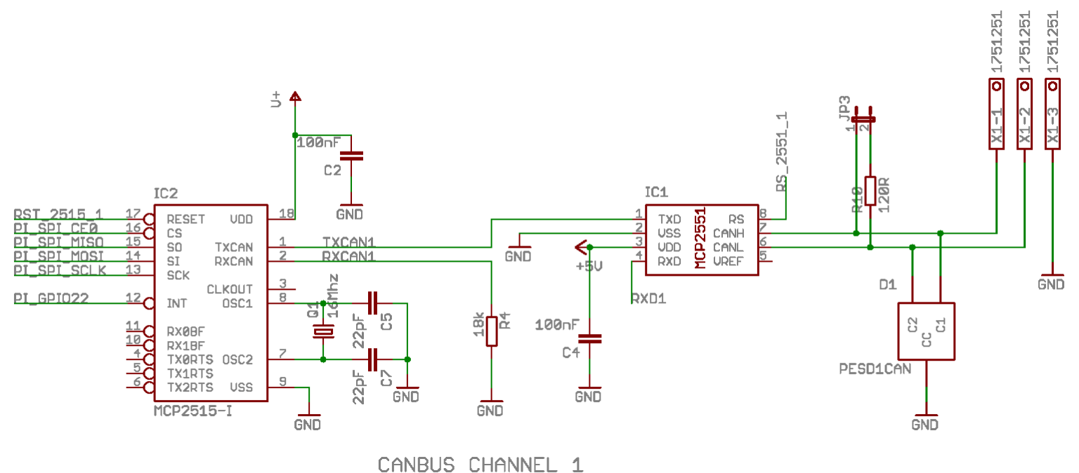 Схема подключения can bus